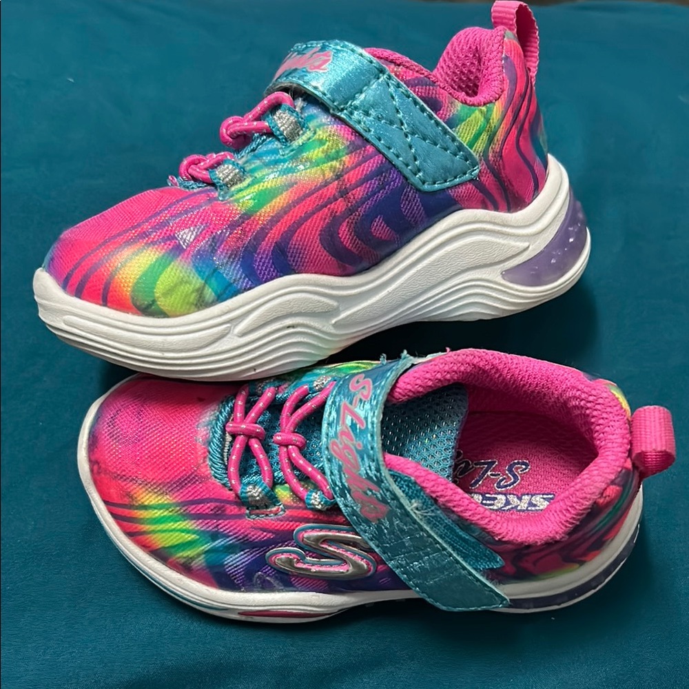 Skechers Girls Rainbow Sneakers